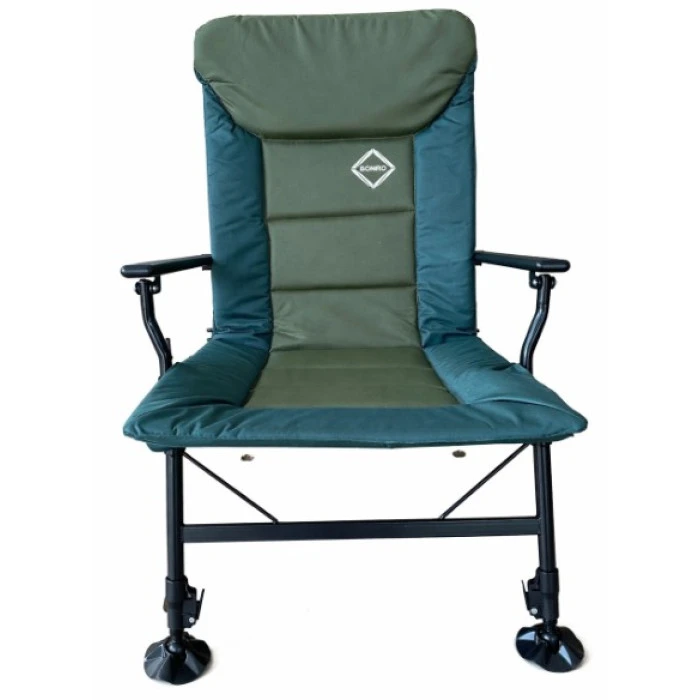 Крісло стілець рибальський шезлонг розкладний Bonro B-20 зелене