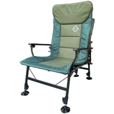 Крісло стілець рибальський шезлонг розкладний Bonro B-20 зелене