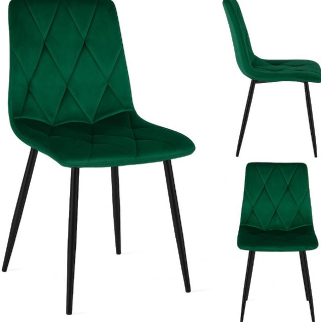 Кресло стул для кухни гостиной баров Bonro B-421 зеленое