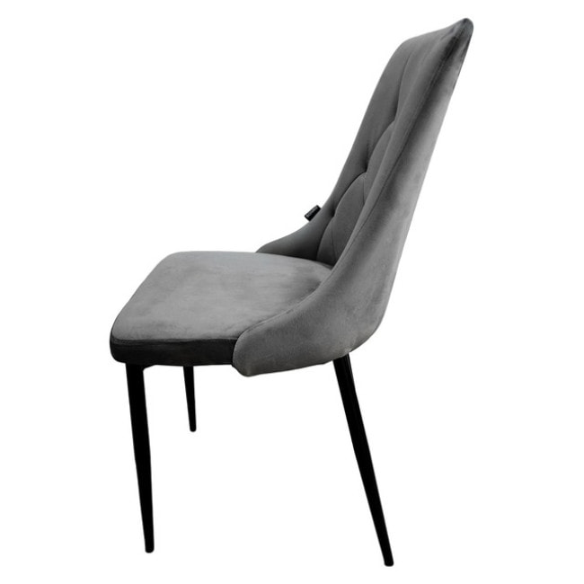 Стілець крісло для кухні, вітальні, кафе Bonro B-426 сіре