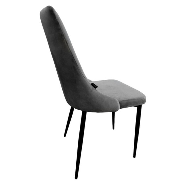 Стілець крісло для кухні, вітальні, кафе Bonro B-426 сіре