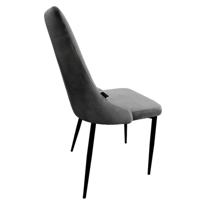 Стілець крісло для кухні, вітальні, кафе Bonro B-426 сіре