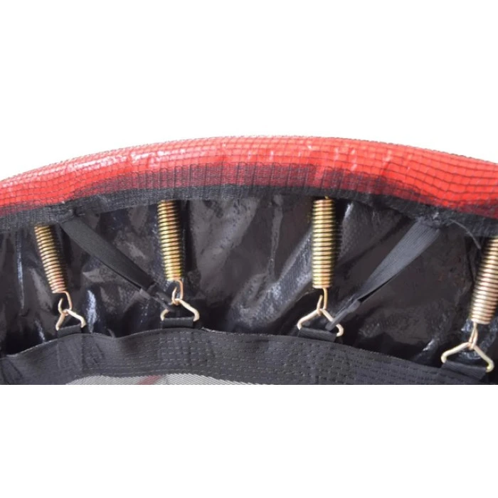 Батут дитячий з сіткою 183 см Atleto червоний