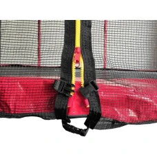 Батут дитячий з сіткою 183 см Atleto червоний