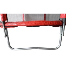 Батут дитячий з сіткою 183 см Atleto червоний