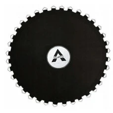 Батут дитячий з сіткою та драбинкою 252 см Atleto рожевий