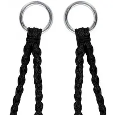 Крісло підвісне бразилійське гойдалка гамак Bonro B-092 чорний 120 кг