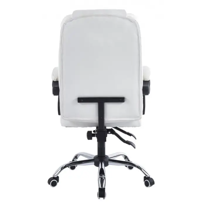 Крісло офісне на колесах Bonro BN-6070 біле