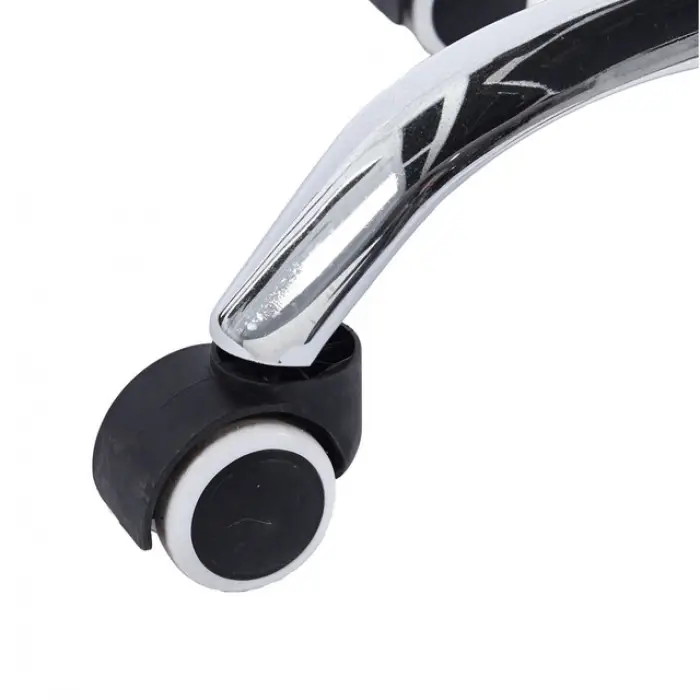 Крісло офісне на колесах Bonro BN-6070 біле