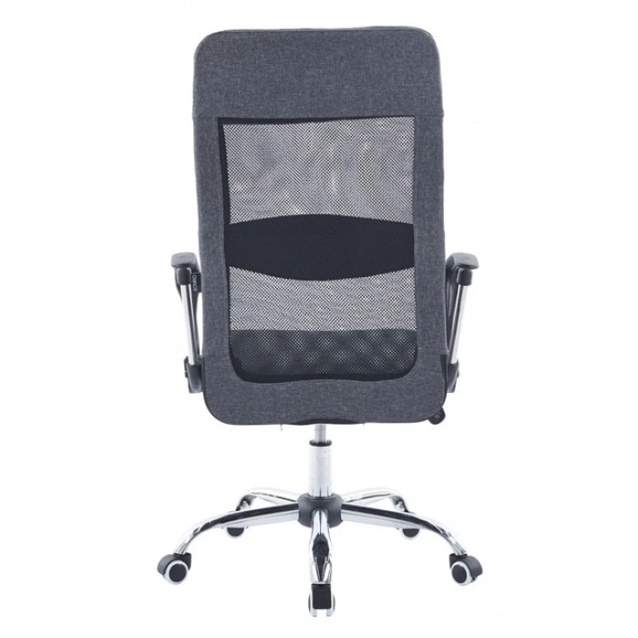 Кресло офисное на колесах Bonro BN-002-2 серое