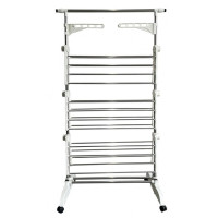 Сушка многоярусная для одежды органайзер Bonro B01S белая