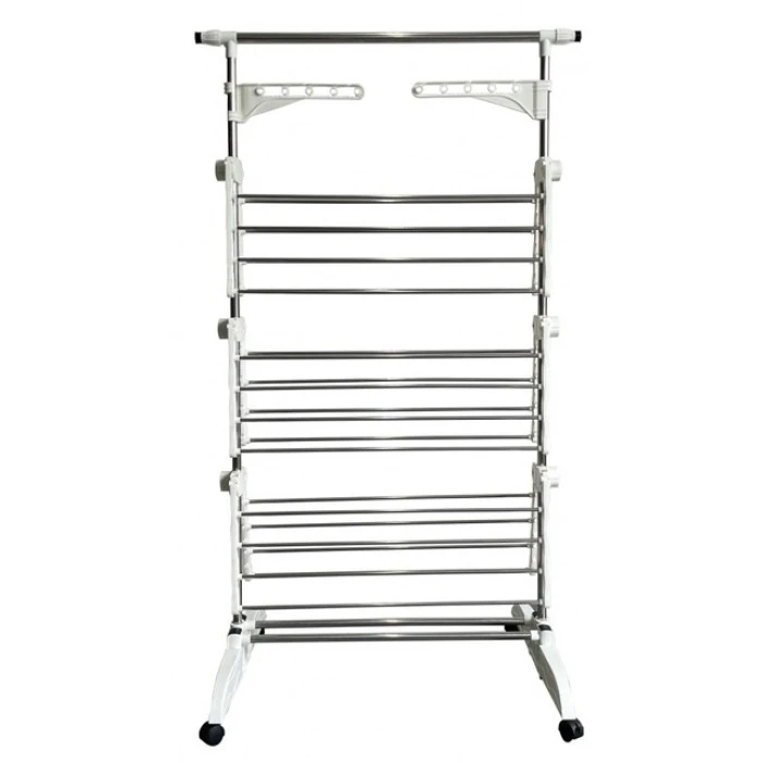 Сушка багатоярусна для одягу органайзер Bonro B01S біла