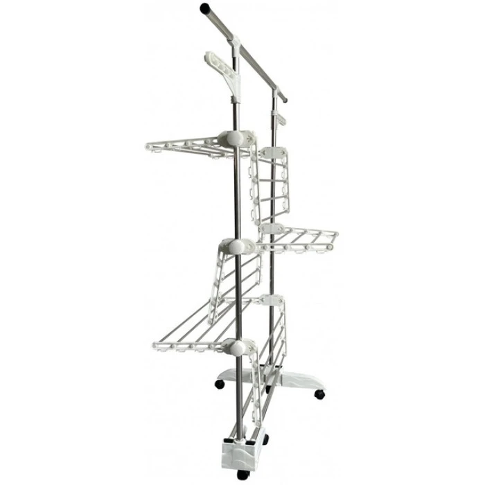 Сушка багатоярусна для одягу органайзер Bonro B01S біла