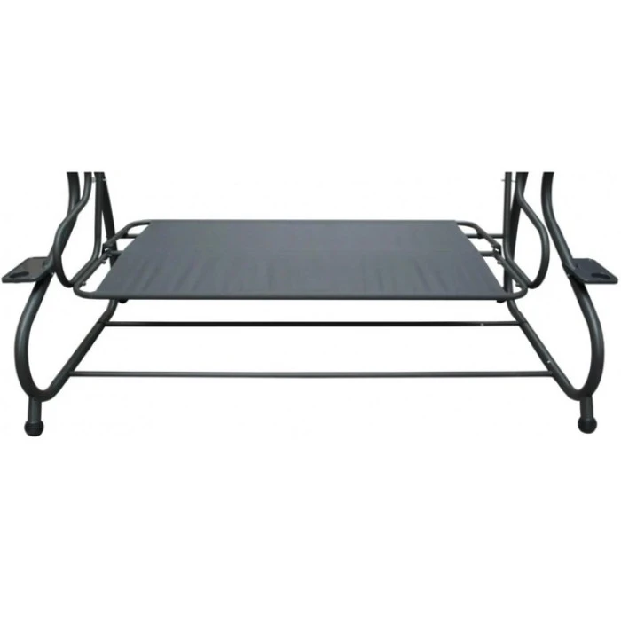 Качеля садовая Bonro Garden BW-002 серая 3 местная