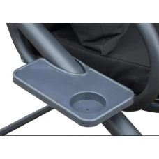 Качеля садова Bonro Garden BW-002 сіра 3 місна