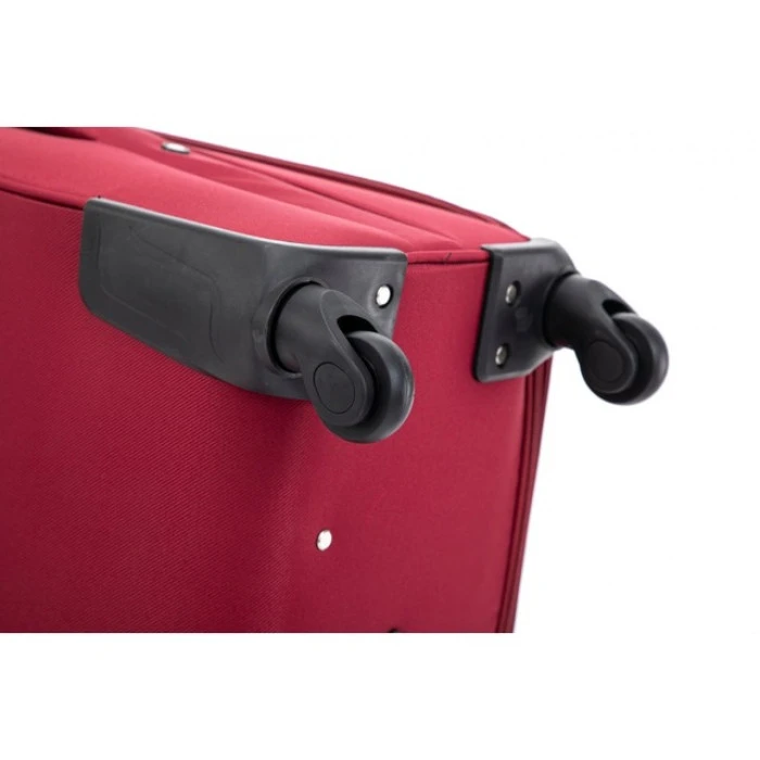 Набір тканинних валіз 2 шт Bonro Tourist велика середня вишневий