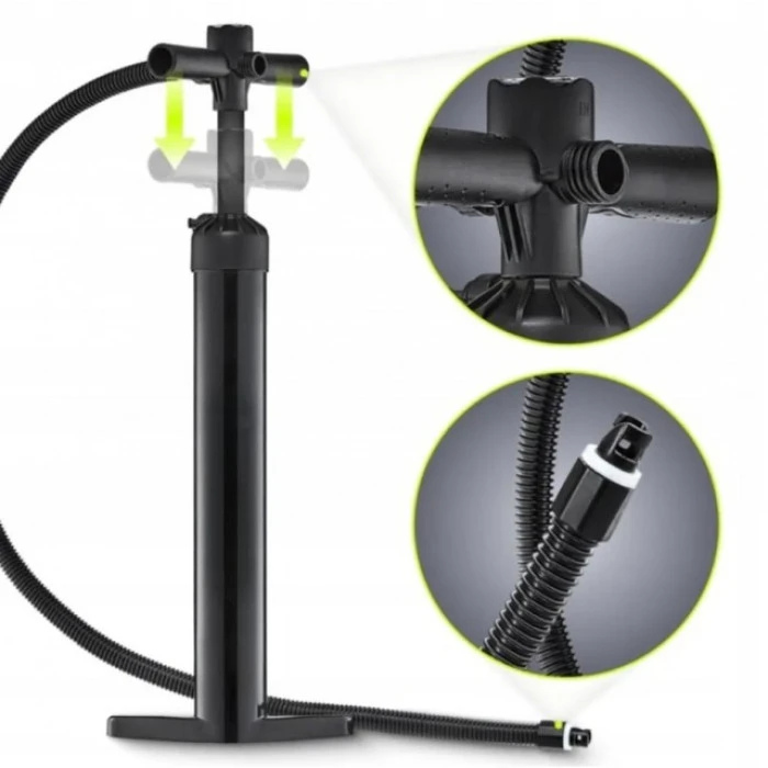 Сапборд надувная доска для плавания Atleto 320 см лагуна + сиденье