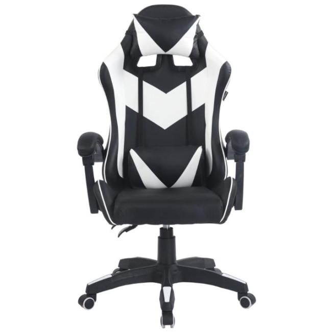 Геймерське крісло ергономічне з подушкою Bonro BN-086 біле