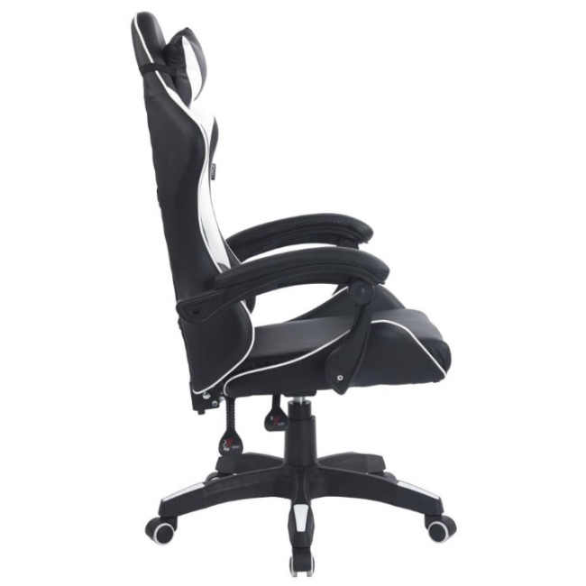 Геймерське крісло ергономічне з подушкою Bonro BN-086 біле