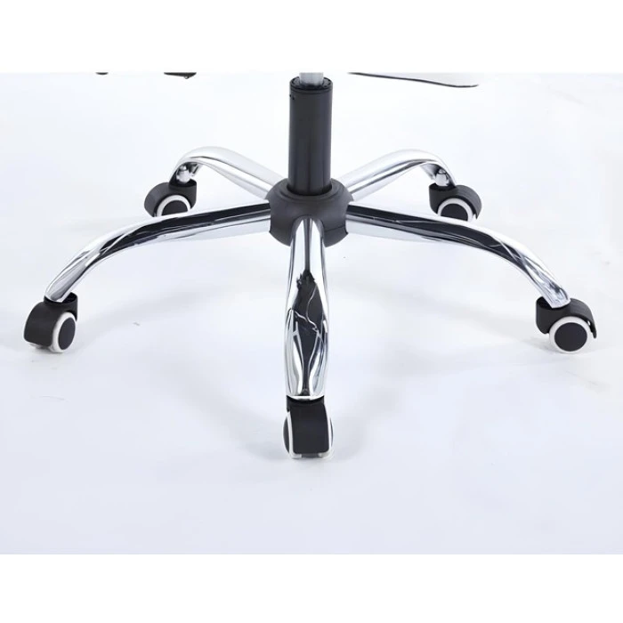 Кресло офисное Bonro B-6071 TPF белое с подставкой для ног