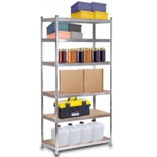 Стеллаж металлический для кладовки кладовой подвала 6 полок 220х110х50 Bonro G2211