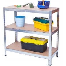 Стеллаж металлический для кладовки кладовой подвала 6 полок 220х110х50 Bonro G2211