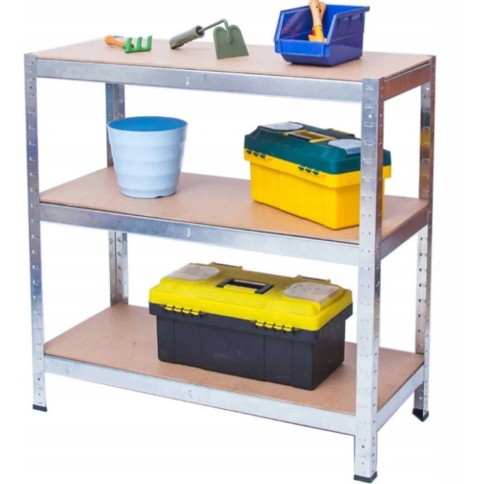 Стеллаж металлический для кладовки кладовой подвала 6 полок 220х110х50 Bonro G2211