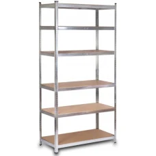 Стеллаж металлический для кладовки кладовой подвала 6 полок 220х110х50 Bonro G2211