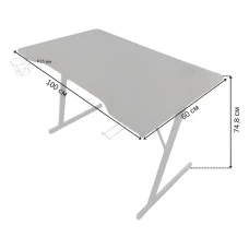 Игровой игровой компьютерный стол 100 см Bonro B-07 черный