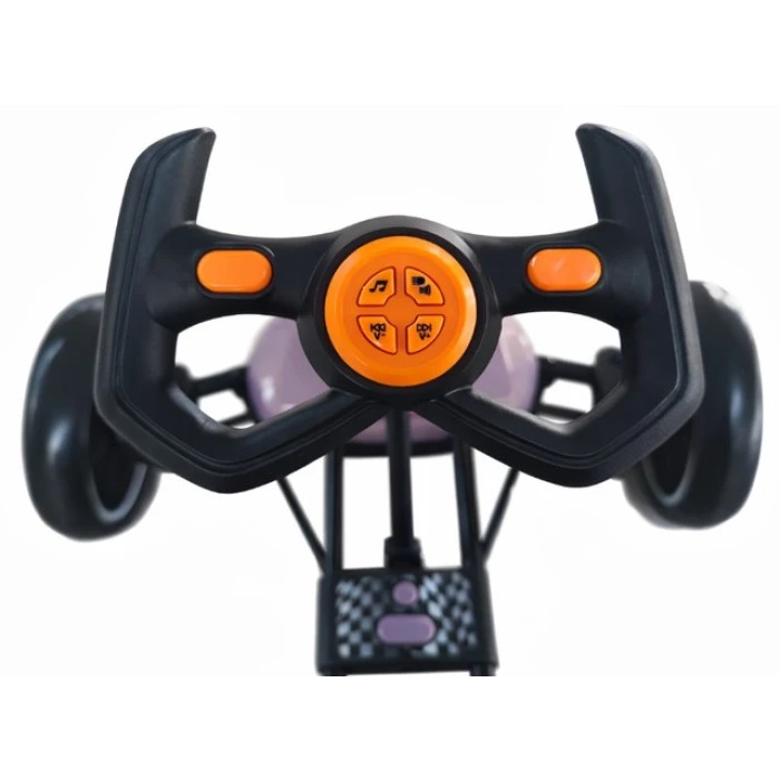 Дитячий електрокарт з пультом керування Spoko SP-V19 12V4,5 бузковий