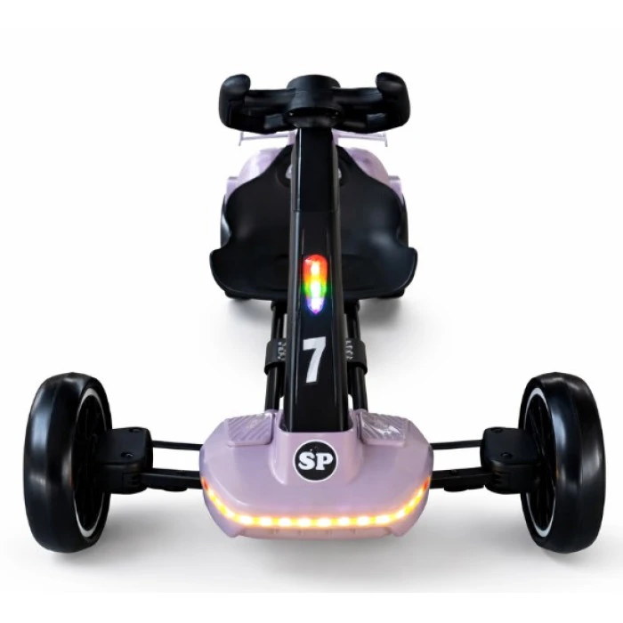 Дитячий електрокарт з пультом керування Spoko SP-V19 12V4,5 бузковий