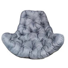 Подушка для крісла кокона з підголівником Bonro B-330 темно-сіра