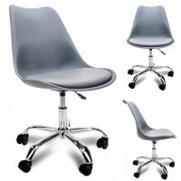 Крісло Bonro B- 487 на колесах сіре