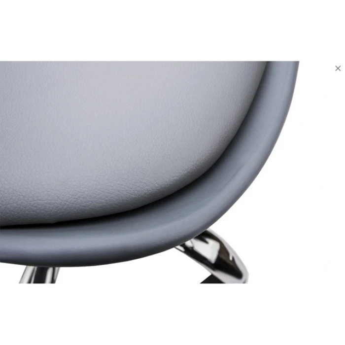 Кресло Bonro B-487 на колесах серое