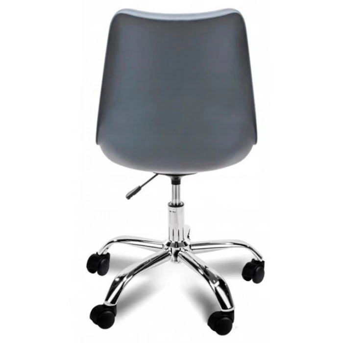 Кресло Bonro B-487 на колесах серое