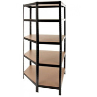 Стелаж кутовий металевий Siker CGS40 чорний