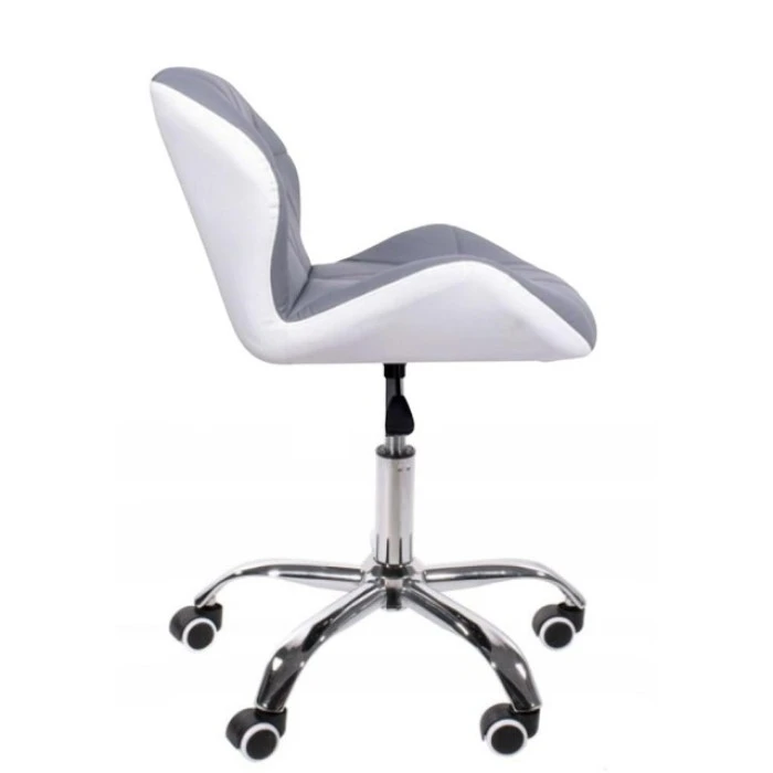 Кресло на колесах серое+белое комплект 4шт Bonro B-531