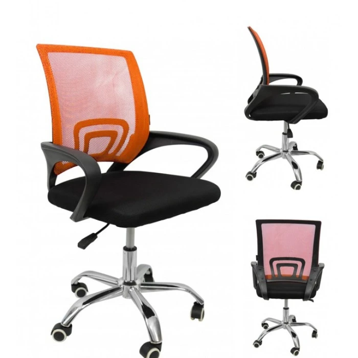 Кресло Bonro B-619 оранжевое