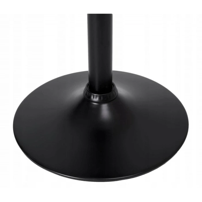 Барний стілець Bonro B-067 чорний з чорною основою