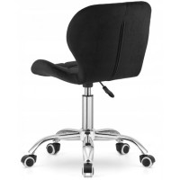 Кресло на колесах Bonro B-531 велюр черное