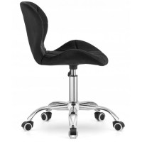 Кресло на колесах Bonro B-531 велюр черное