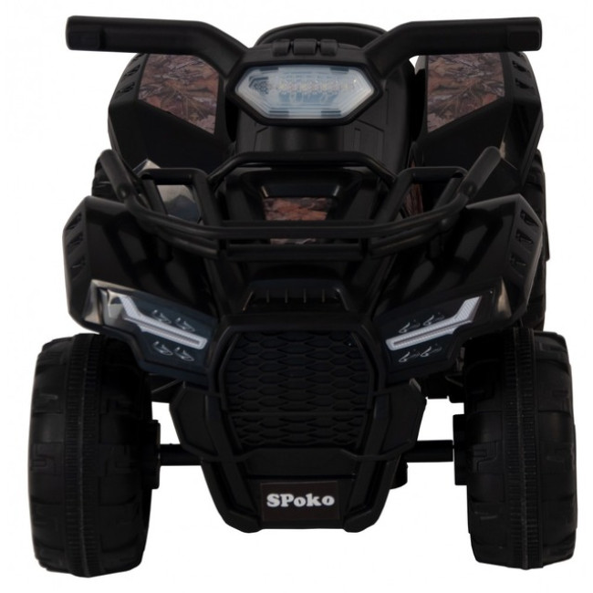 Детский электроквадроцикл Spoko MLY-518 черный