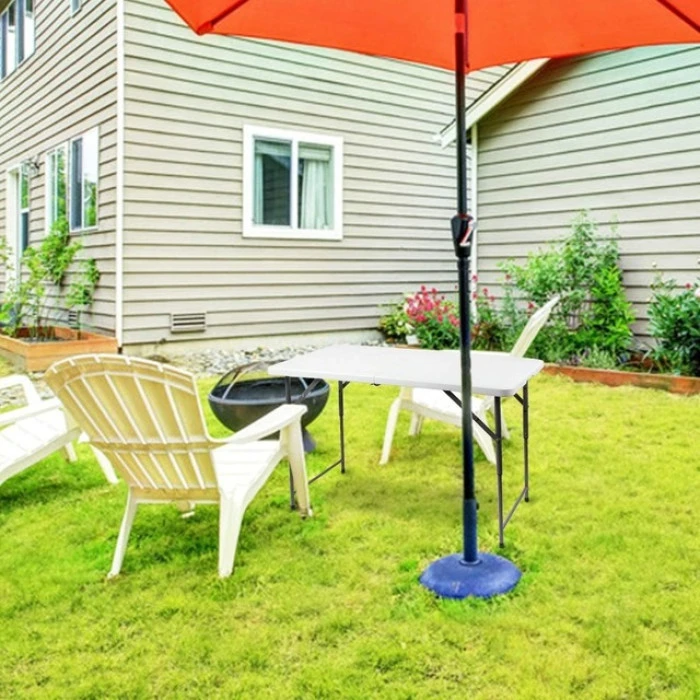 Стол раскладной туристический для пикника Bonro BS 122 см белый.