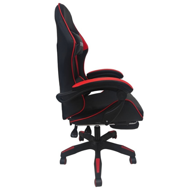 Крісло геймерське Bonro B-945 червоне з підставкою для ніг