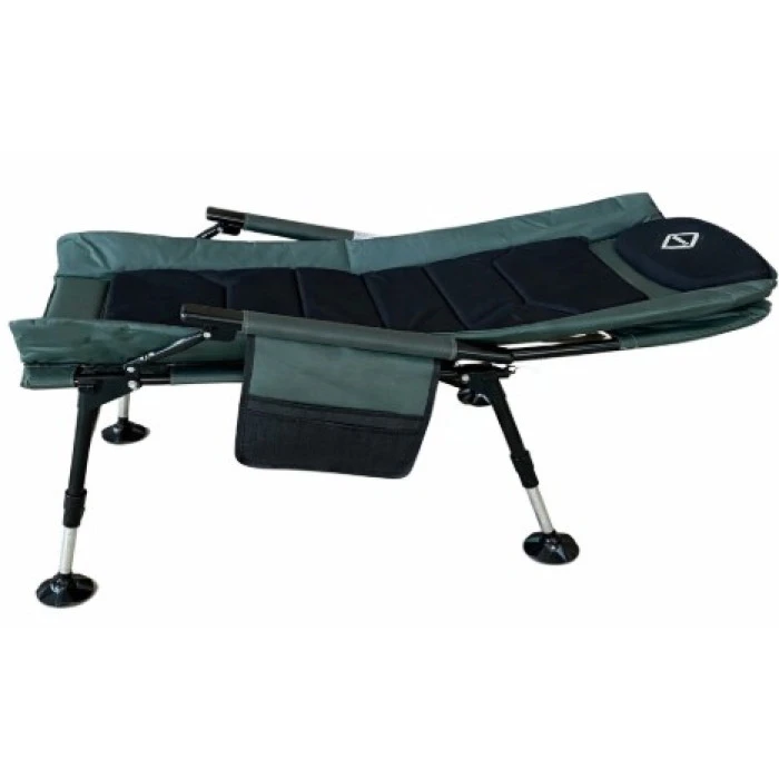 Крісло стілець рибальський шезлонг розкладний Bonro B-22 темно-зелене