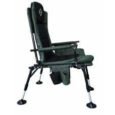 Крісло стілець рибальський шезлонг розкладний Bonro B-22 темно-зелене