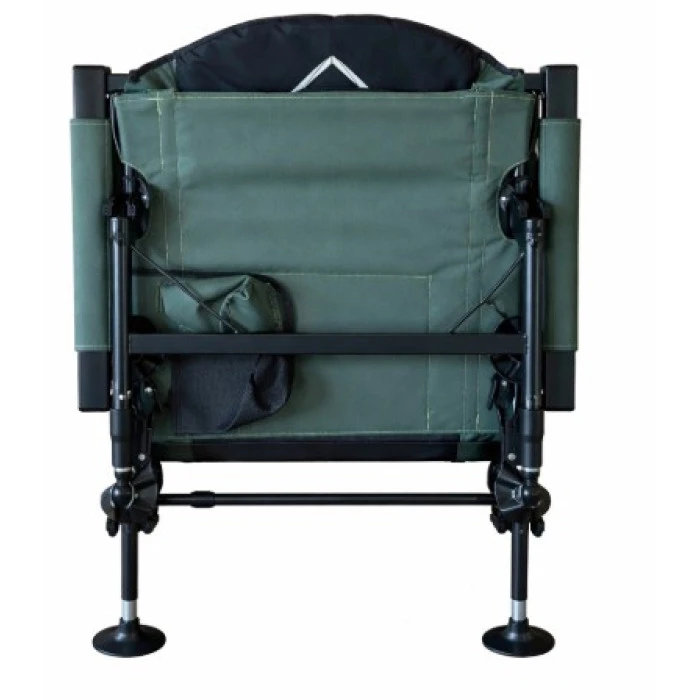 Крісло стілець рибальський шезлонг розкладний Bonro B-22 темно-зелене