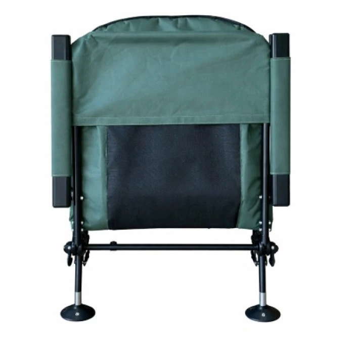 Крісло стілець рибальський шезлонг розкладний Bonro B-22 темно-зелене