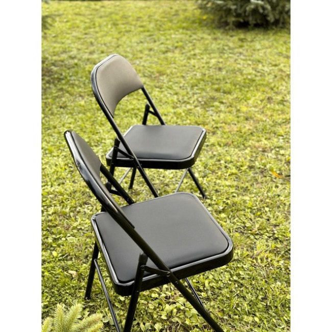 Стілець розкладний Bonro B-019 чорний (4 шт)