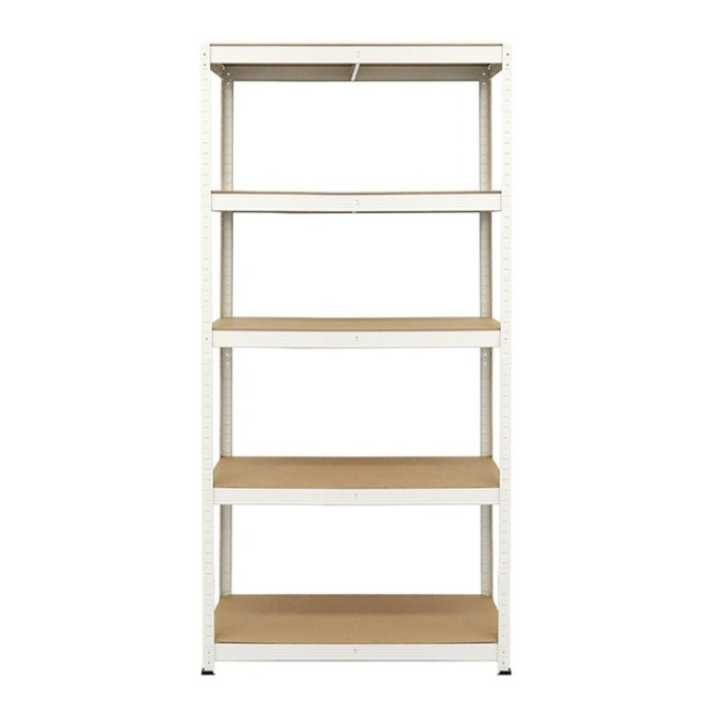 Стеллаж металлический 180x90x40 Siker GoodTool P9040 белый 5 полок